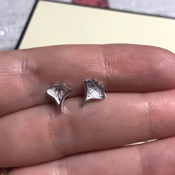 Sterling Silver 925 Stud Earrings - Picture 2 of 3